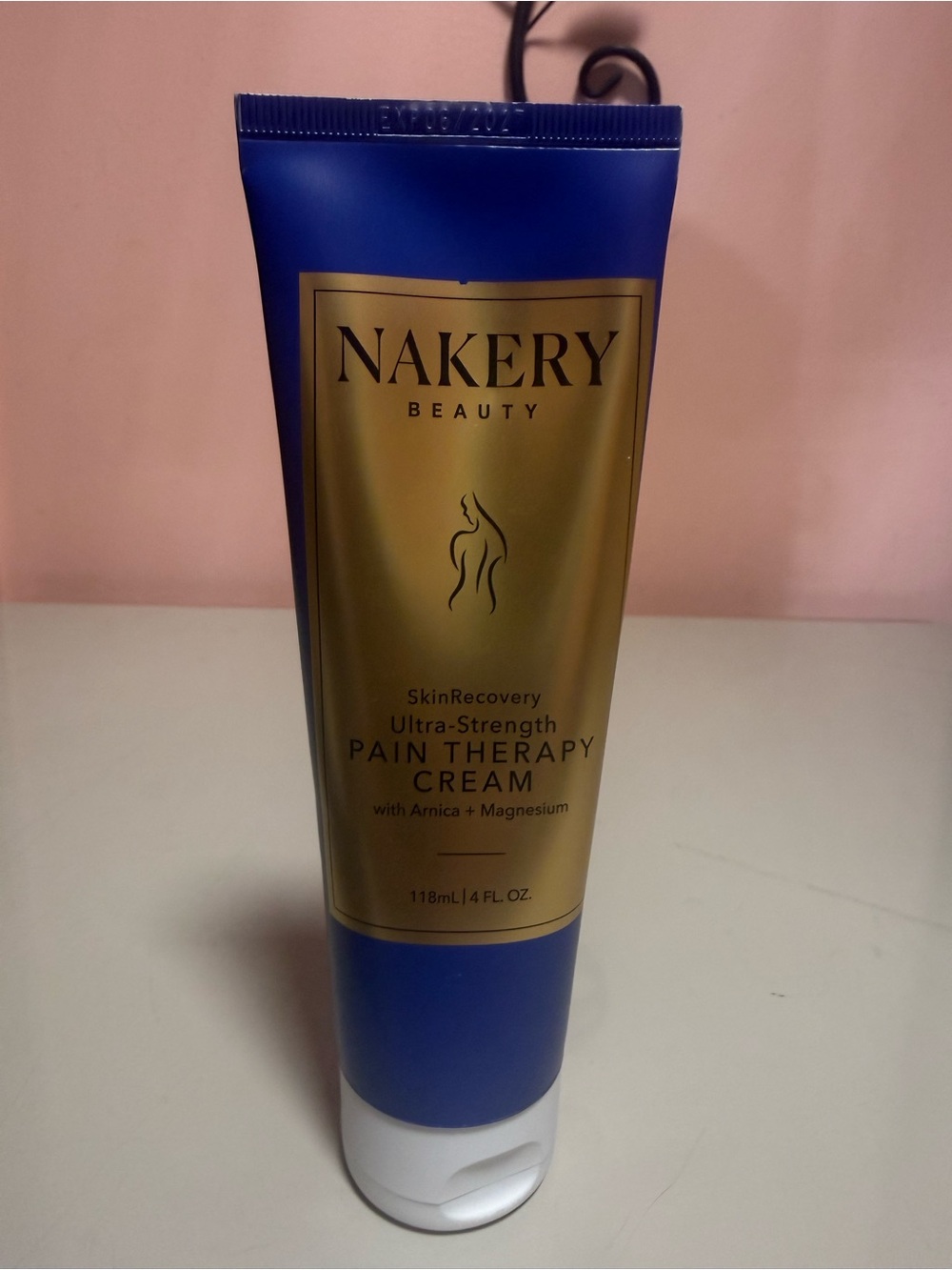 Nakery Beauty SkinRecovery Menthol 2% Topical Pain Relief Cream 4 fl oz